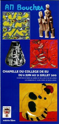 Exposition Alain Boucher. Du 7 juin au 21 juillet 2013 à EU. Seine-Maritime. 